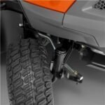 HUSQVARNA TC 242 T mit Schneeschild 120Plus & Gartentraktoren Anhänger 275 – Bild 10