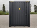 40 Fuß High Cube Container, schwarzgrau – Bild 4