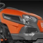 HUSQVARNA TC 242 T mit Schneeschild 120Plus & Gartentraktoren Anhänger 275 – Bild 7