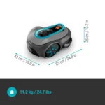 Gardena Mähroboter smart SILENO free 800 m² Set + gratis Zwischenstecker – Bild 3