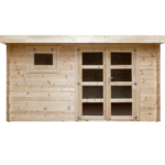 Abri de jardin bois moderne 13 m² – Qualité premium à prix direct fabricant