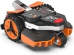 WORX Landroid Vision M550 Mähroboter WR205E für Gärten bis 550m², AI Rasenmäher Roboter ohne Begrenzungskabel (WLAN & Bluetooth, aktive Hindernisvermeidung mit KI-Technologie, Igelschutz)
